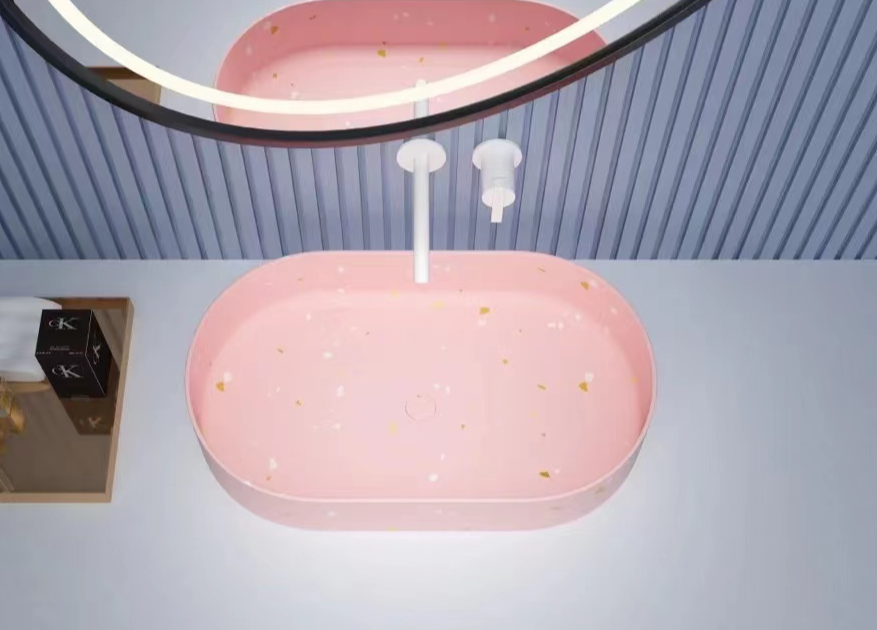 女生无法拒绝的少女心粉色系卫生间装修