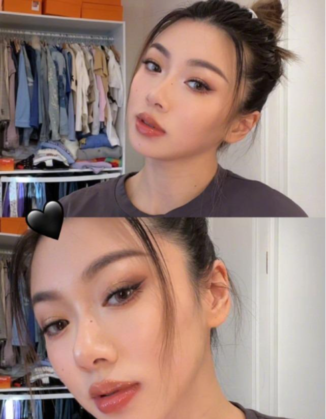 程晓玥|郑恺前任程晓玥，挺孕肚直播，全素颜出镜颜值耐打，脸圆一圈孕味足