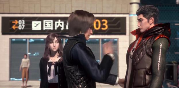 吞噬星空|噬星空：徐欣裸露上半身，在罗峰面前宽衣换装，黑丝筒袜真养眼