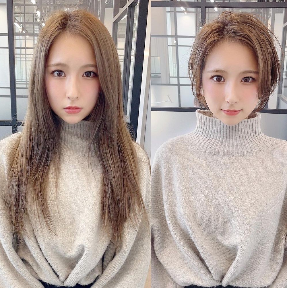 纹眉 换发型等于换脸，看完这16位美女的大改造，我信了