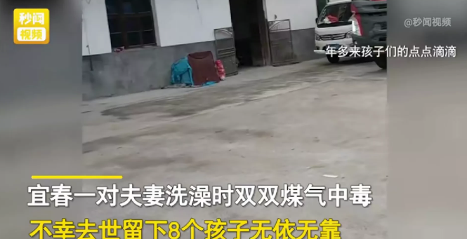 江西宜春,一女子抚养小叔子家八个孩子的视频引发网友热议。