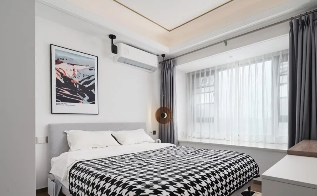 简约、复古、自然感:98m2临江小两居,不拆不砸也换风格!