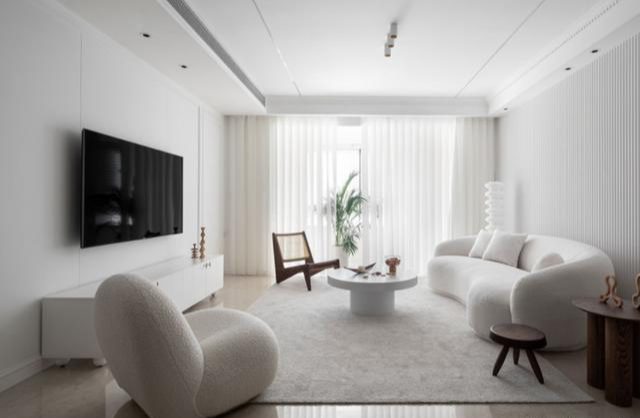 姐姐为妹妹买的房子,用白色诠释空间,享受纯洁的最终意义