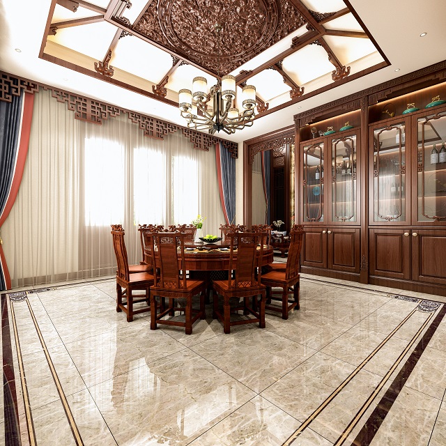 中式餐厅设计|圆桌的奥秘