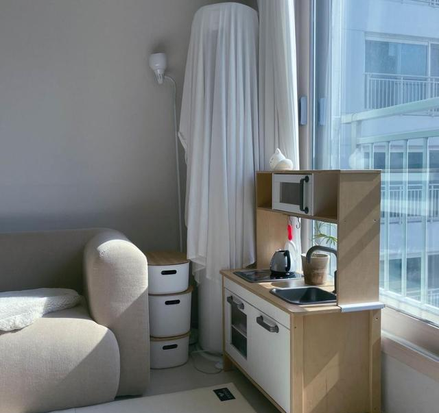 85㎡刚需户型,客餐厨开放式布局,坚持断舍离,整个家实用干净!