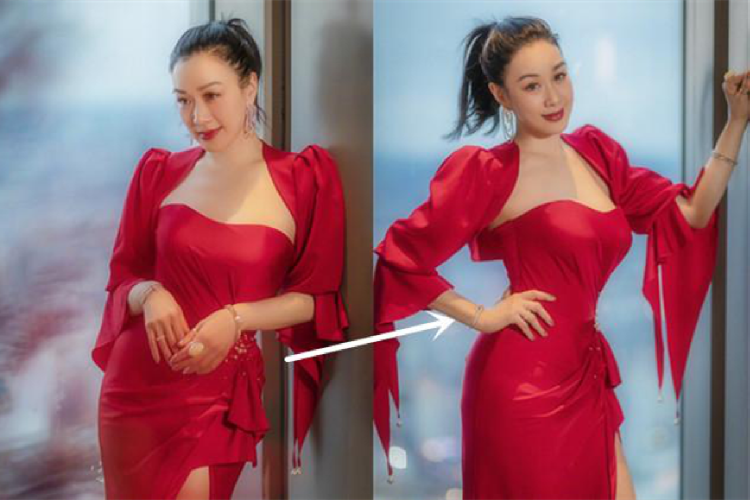 钟丽缇|钟丽缇有多新潮?51岁学年轻人玩变装,下一秒险些摔出画面