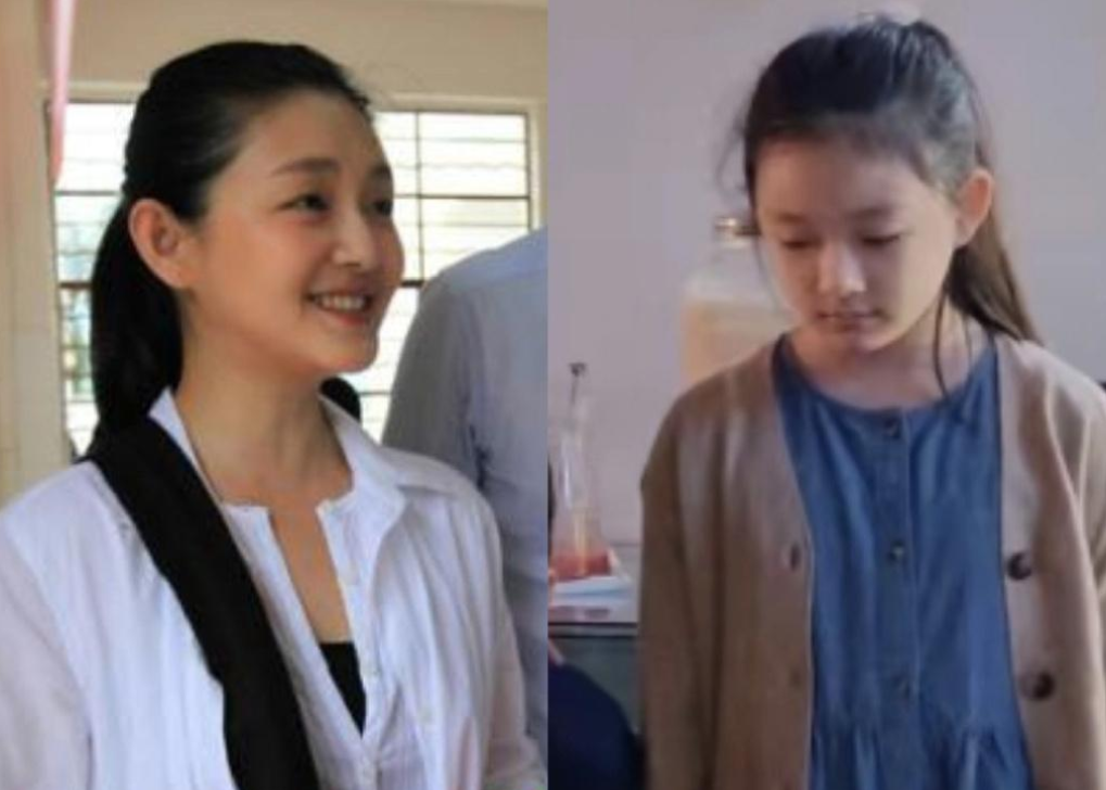 汪希玥|9岁汪希玥穿蓝裙为弟弟庆生,清纯模样酷似“杉菜”,外婆也来了