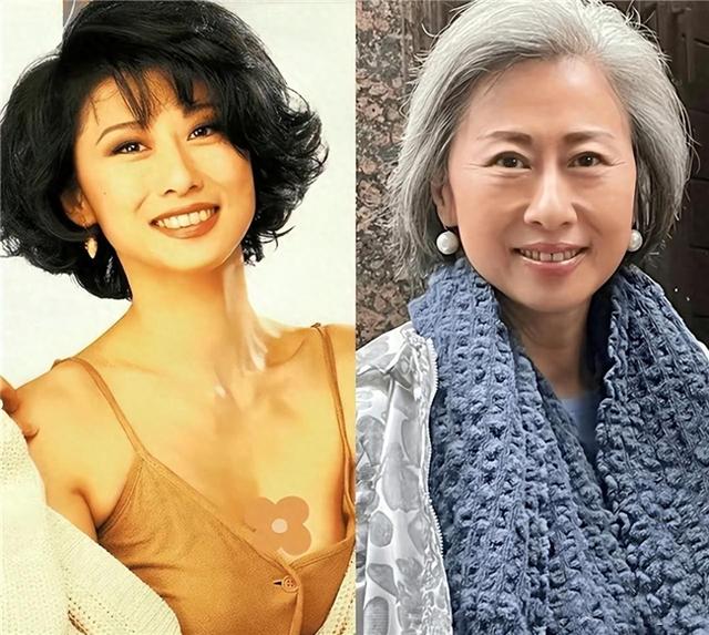 被62岁叶倩文惊艳了:白发不染、穿衣简单不扮嫩,自然老去也很美