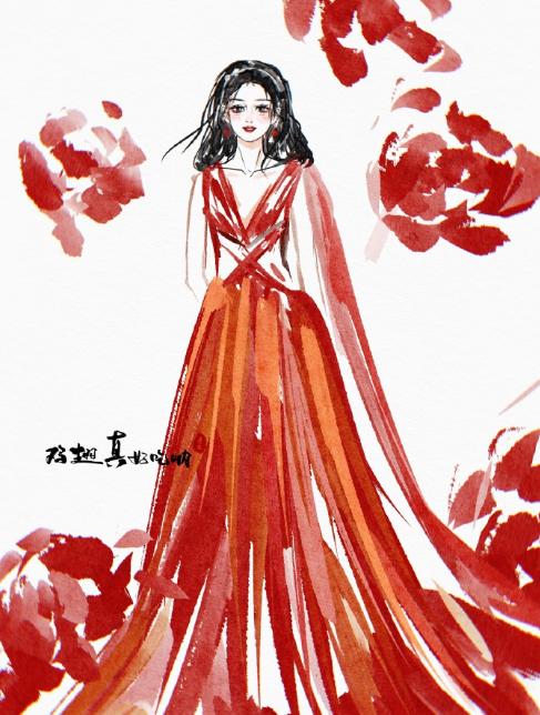 赵丽颖珠宝展形象引发网友热议，生图曝光，犹如农村办席的主持人