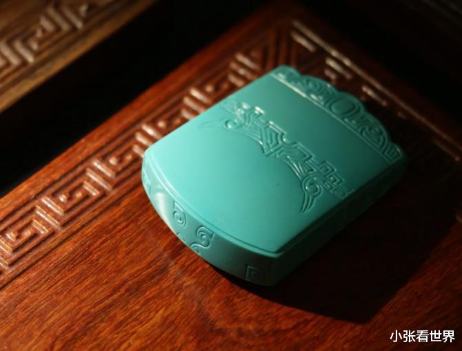 绿松石无事牌,随着原石矿口的枯竭,已经成为松石圈的传说