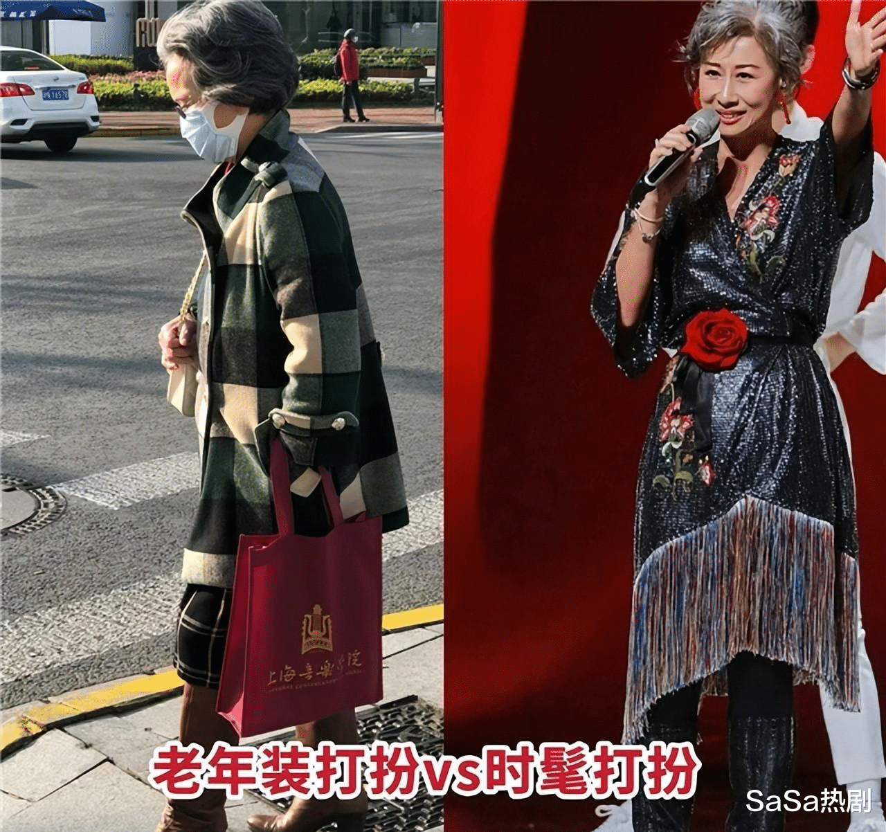 62岁叶倩文亲身示范：不染发，不穿老年装，到老都没有“大妈感”