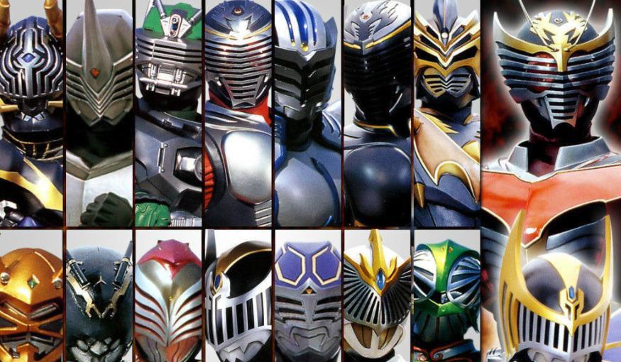 宋佳|假面骑士龙骑20周年纪念活动嘉宾合影 除了铁兵外 原演员全部回归