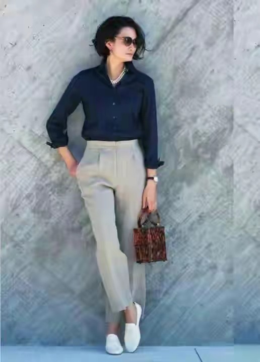 短发 看了日杂模特才发现,原来“波波短发”这么减龄,关键还特显气质