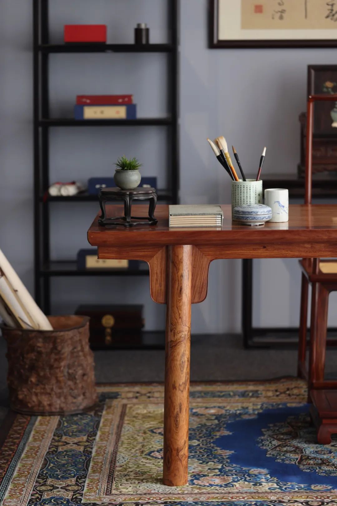 明式家具|明式家具中的明星,身价百万的2米多黄花梨画案你了解吗?