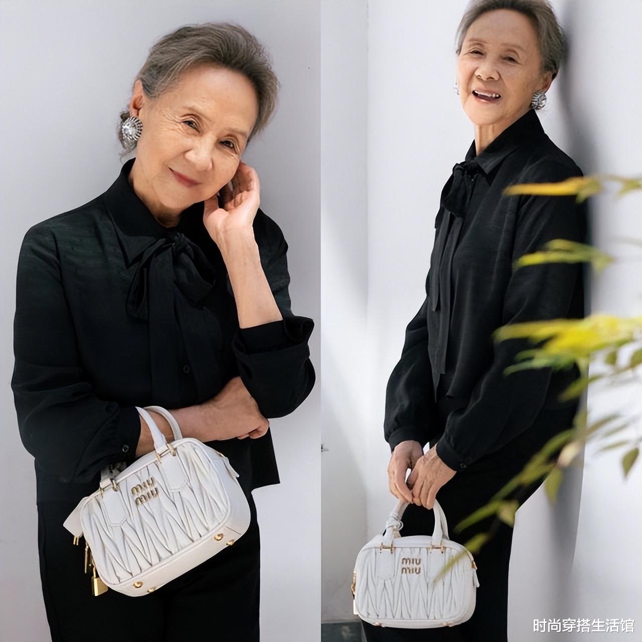 穿搭 看了吴彦姝的打扮，我悟了：白发不染、穿衣不花，才更优雅又时髦