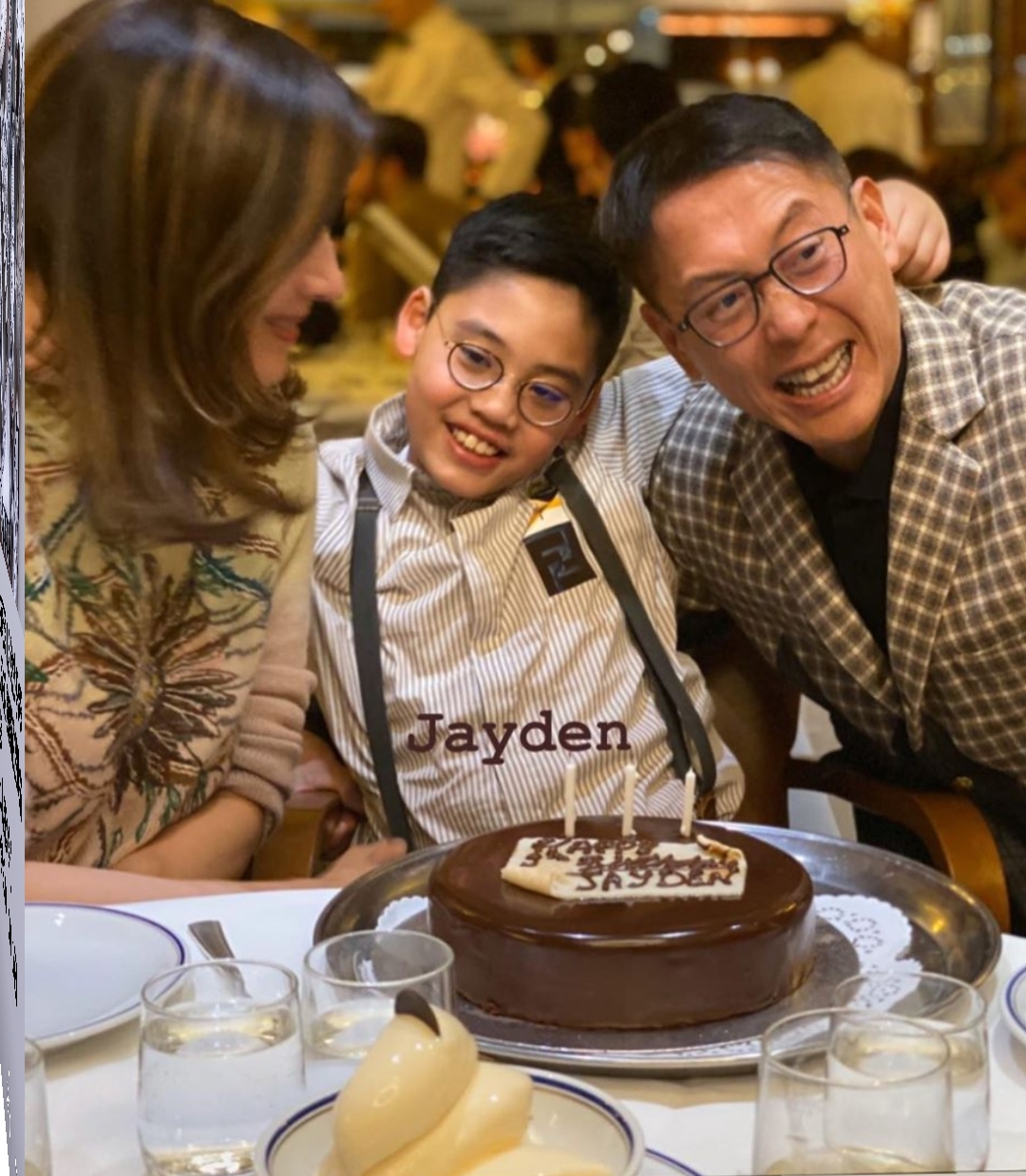 孟羽童|李嘉欣高调炫富,带12岁儿子坐直升飞机过母亲节,母子同框像情侣