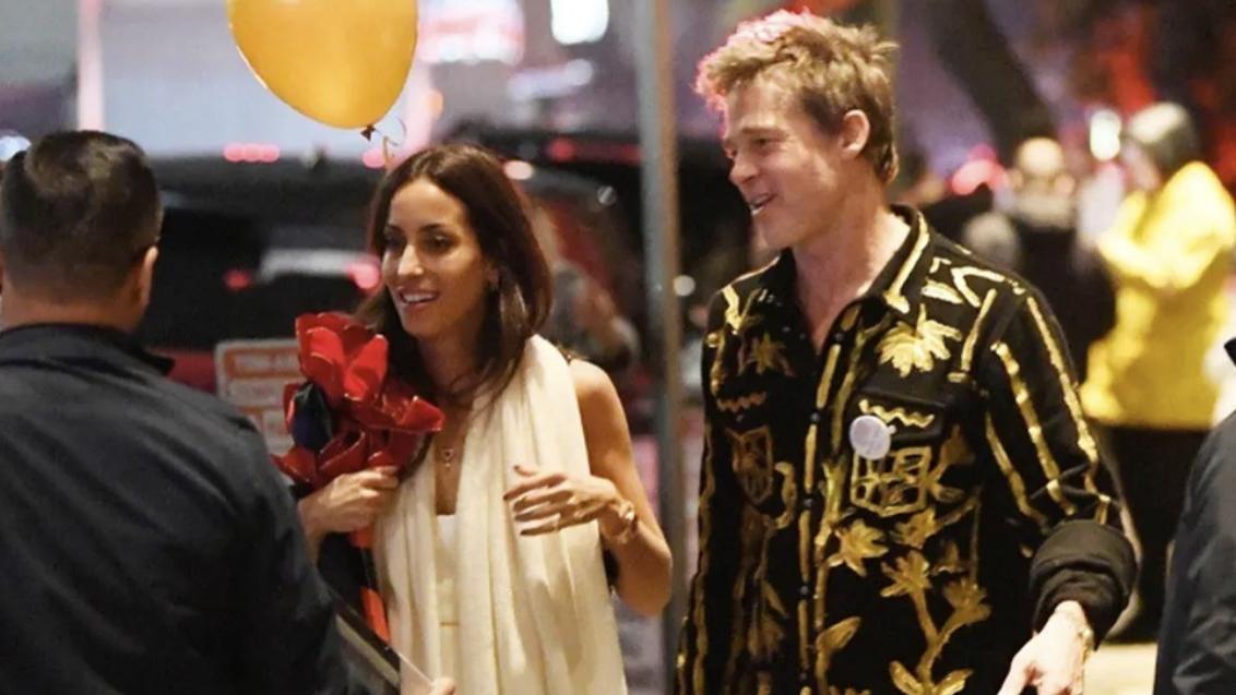 布拉德·皮特与新女友首次同框，女方颜值被嘲不如安吉丽娜·朱莉