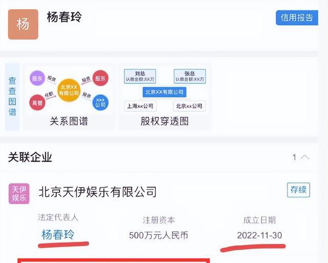 杨幂|杨幂新经纪公司注册资金500万！妈妈占股6成经纪人3成，本人0持股