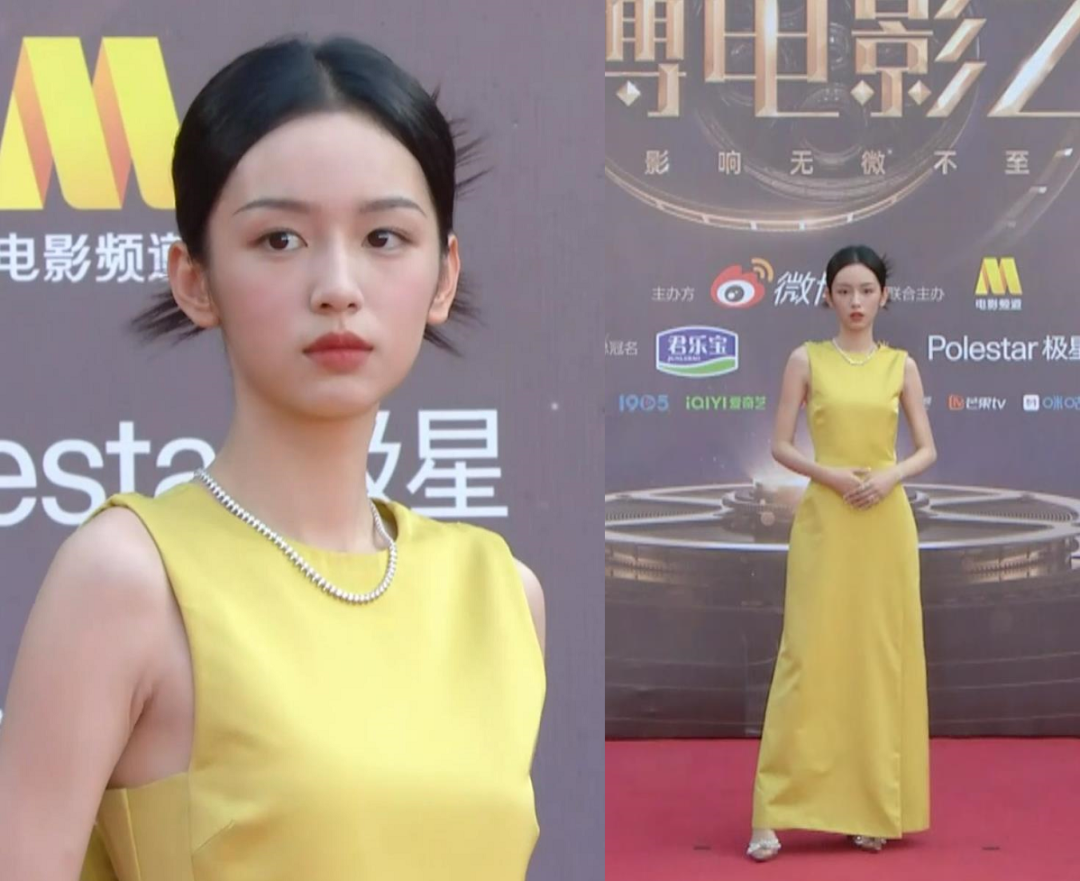 电影|电影之夜女星一个比一个敢穿:卢靖姗透视裙俗气,陈都灵发型翻车