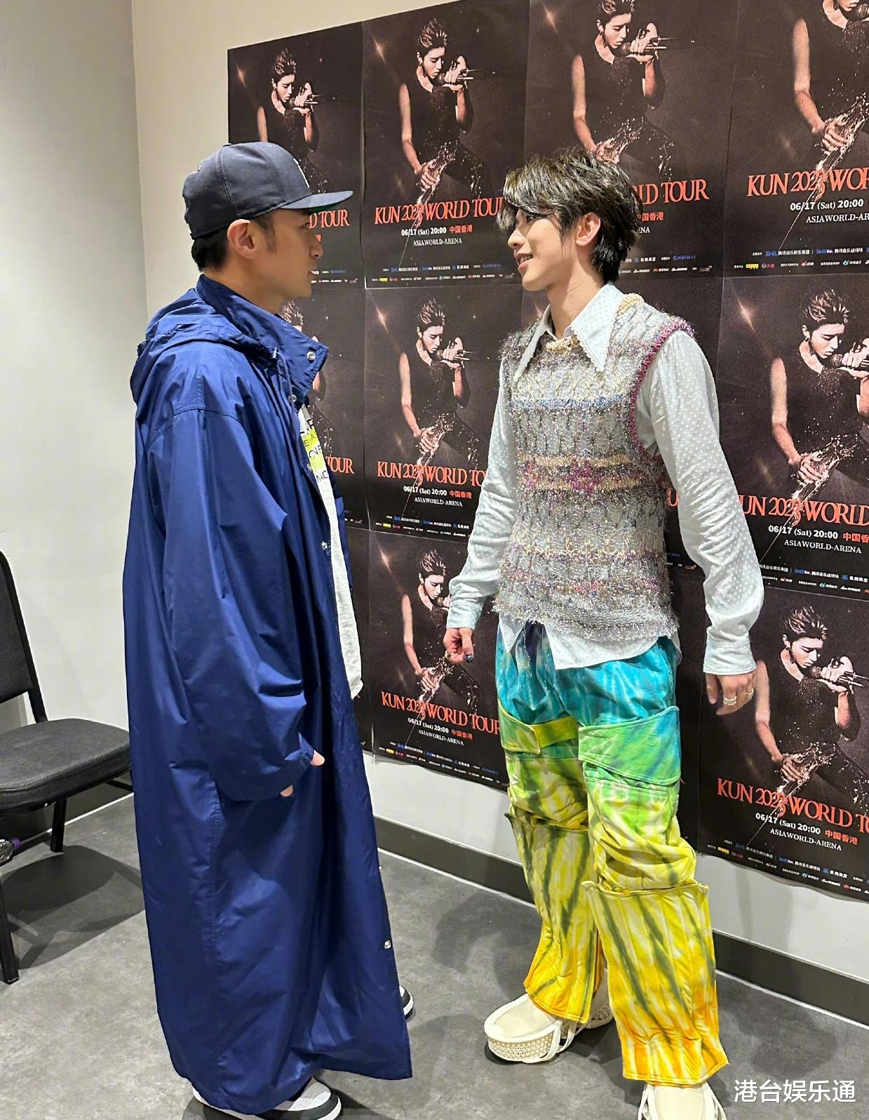 蔡徐坤香港个唱:百亿富家女到场,古巨基现身支持力度却有折扣?