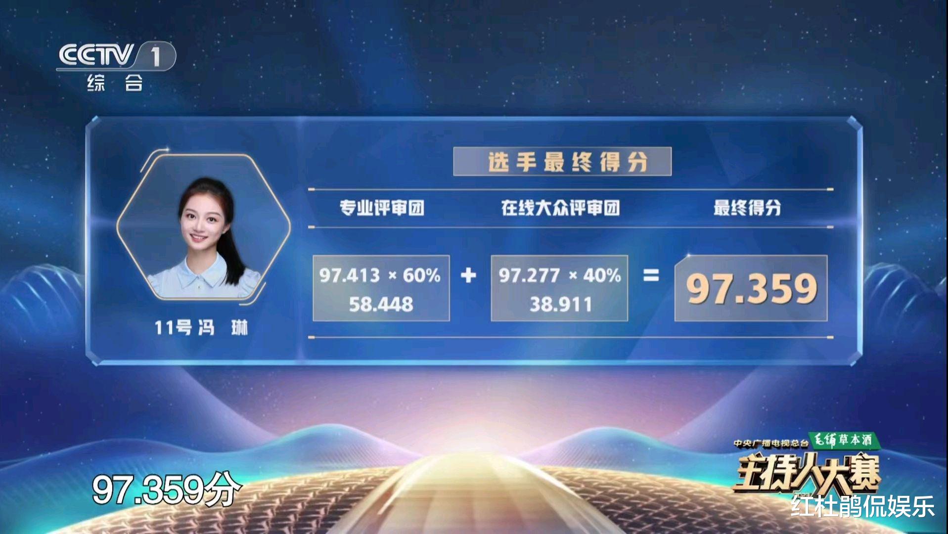 被康辉称赞从容镇定，拿下首场分赛冠军的冯琳，分数真的虚高吗？