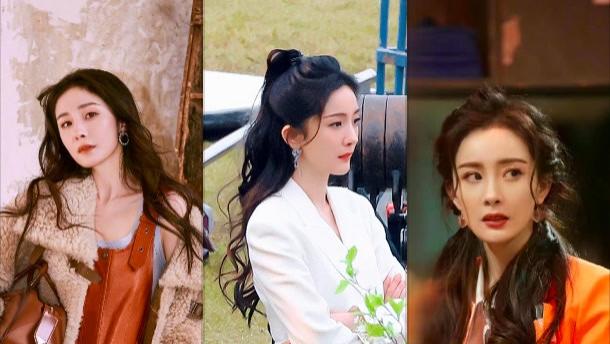 杨幂|不愧是带货女王，杨幂连选耳环的品味都那么好，BV同款杨丞琳也在戴