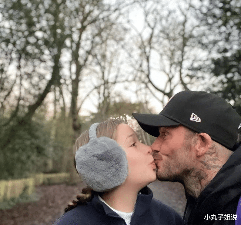 贝克汉姆|文化差异？贝克汉姆强吻11岁女儿耳引热议，这样的行为可以接受吗