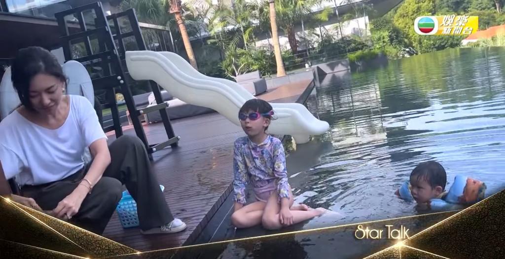 向佐前女友生完二胎封肚，和百亿富豪老公都是二婚，调侃孩子太多