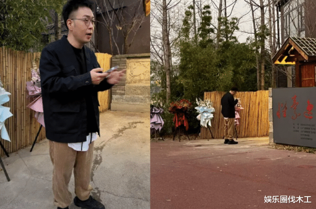 杜海涛 杜海涛反弹与鹿晗像父子，近照脸瘦肚平未变胖，跟网友合影显拘谨
