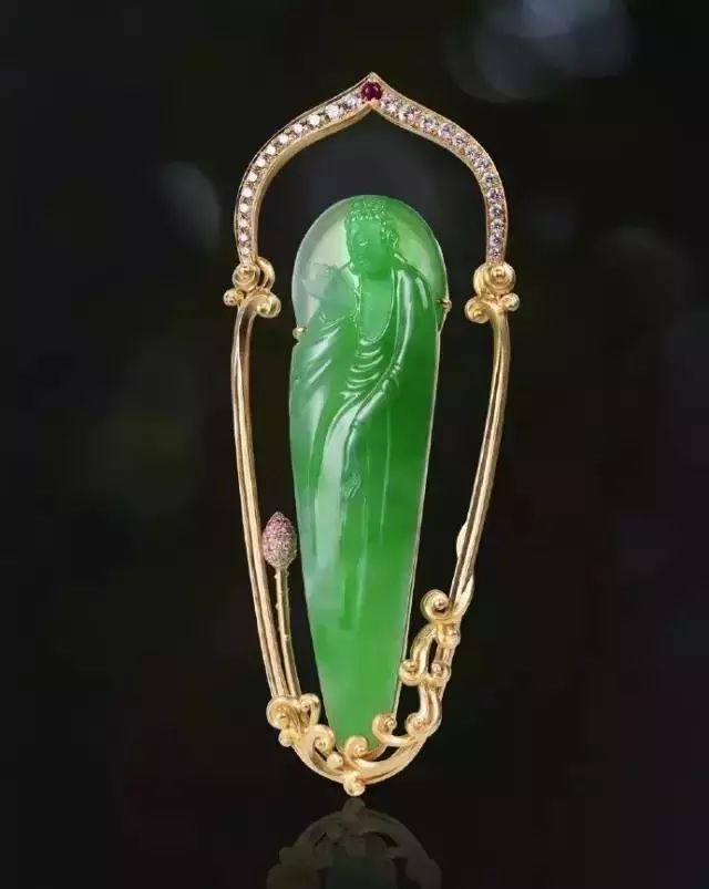 欣赏一下大师级的翡翠镶嵌手稿