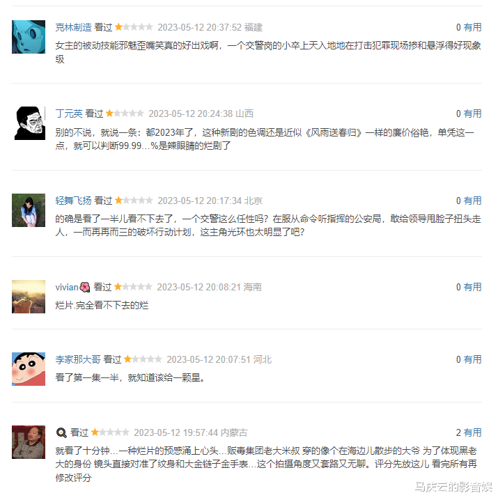 卧底警花|《卧底警花》北京卫视首播,清一色差评,剧本和拍摄,双重落伍