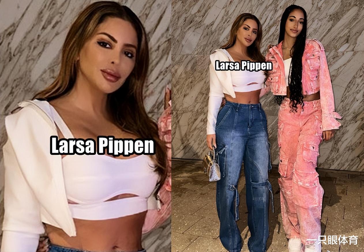 48岁拉尔萨晒母女自拍,身材傲人!如同双胞胎姐妹,露纤细腰肢