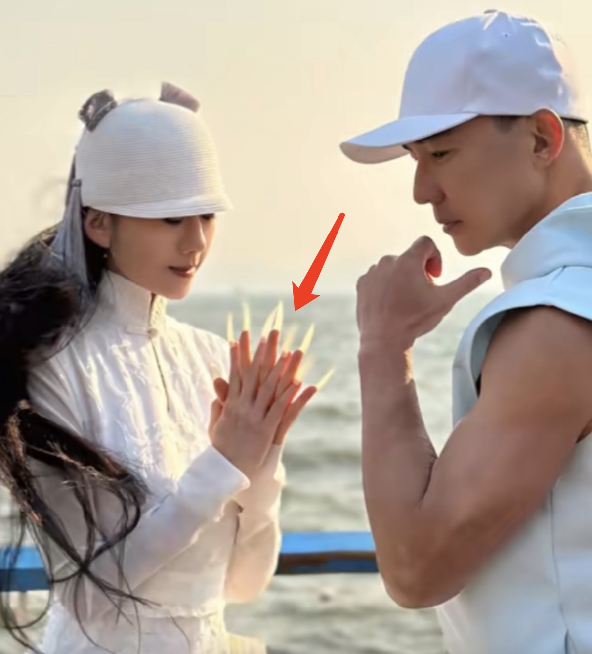 杨丽萍|64岁杨丽萍与刘畊宏合拍大片,10cm指甲抢镜,直播间一起跳孔雀舞