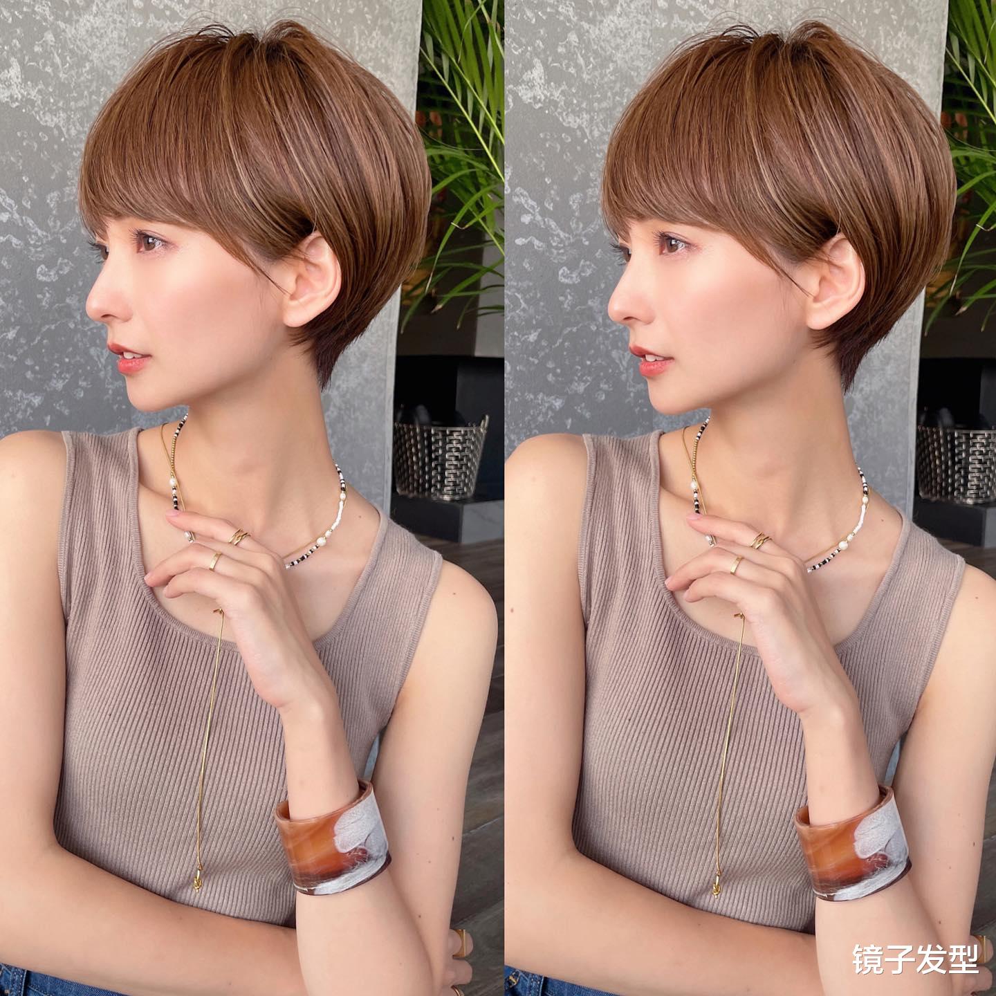 2024新时尚层次短发,蓬松立体美美哒,越来越多女性这样剪