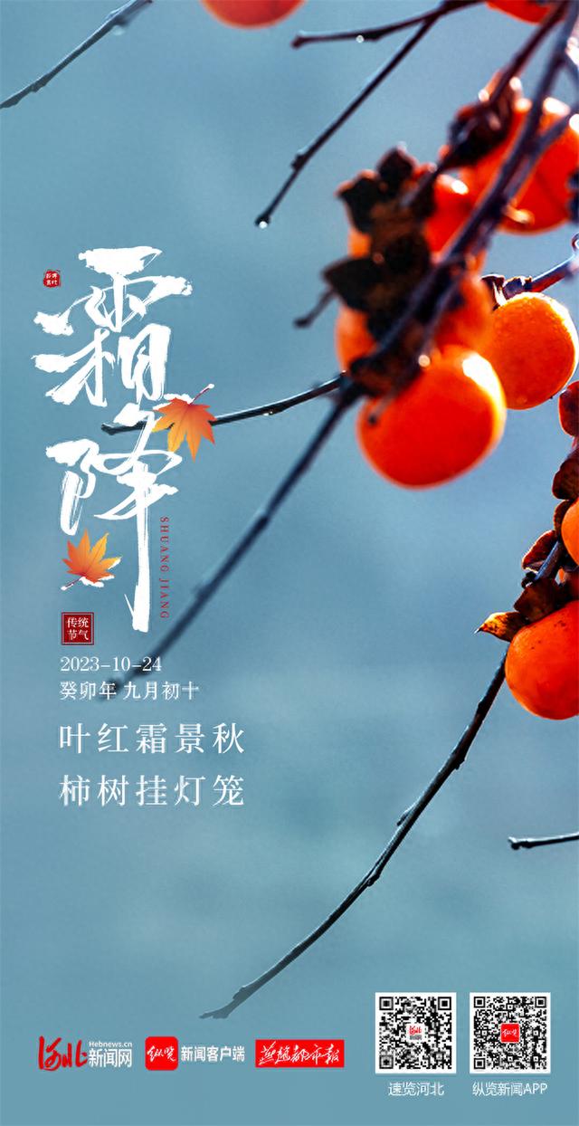 今日霜降|秋季最后一个节气到啦!习俗、养生看这里