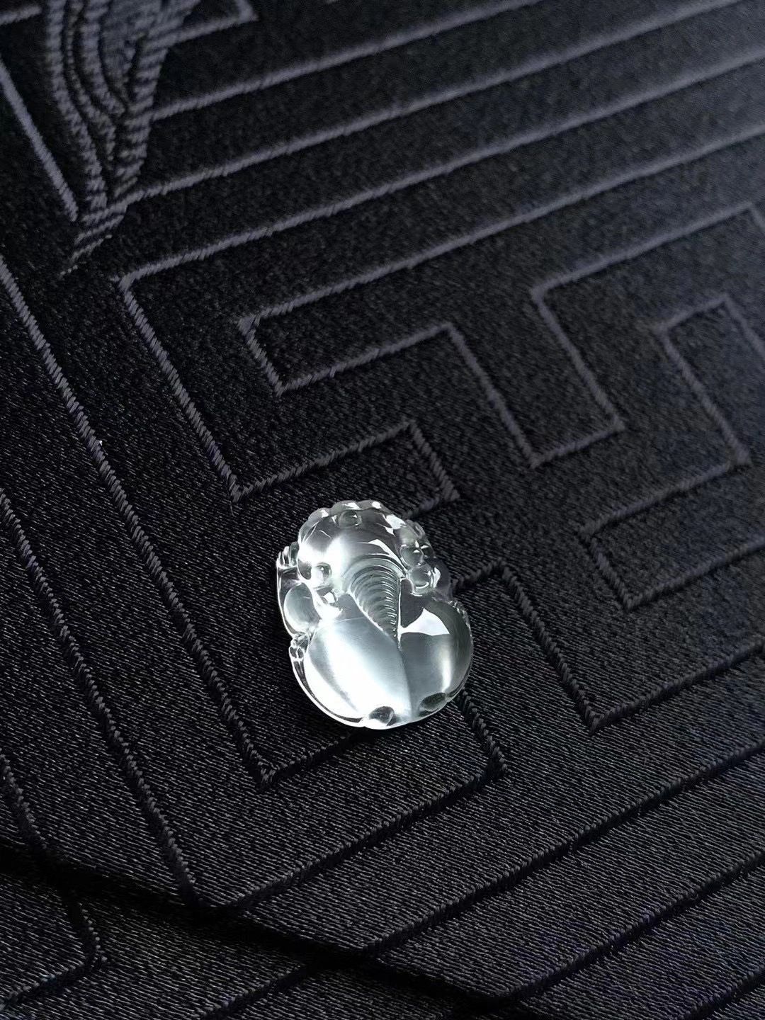 翡翠|白冰貔貅，必备的好物！