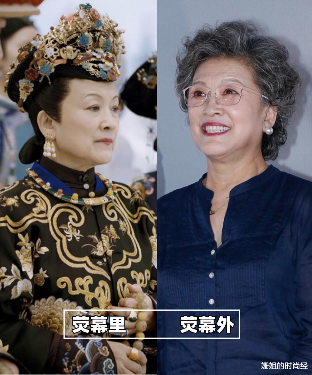 穿衣搭配 被72岁宋春丽老年状态惊艳：穿衣不扮嫩，满头白发照样优雅老去