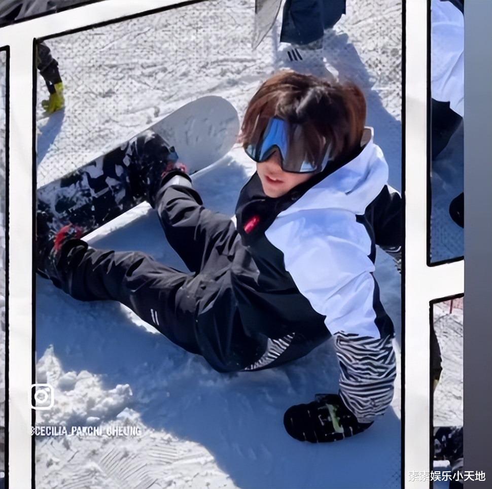 张柏芝|谢霆锋的小儿子Quintus露面，和妈妈张柏芝拿Lucas手机玩自拍