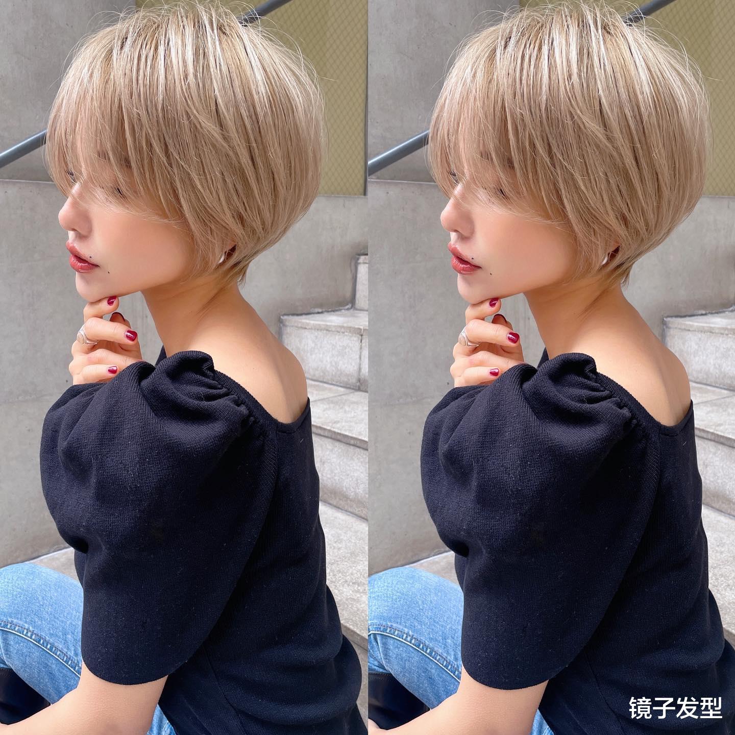 2024新时尚层次短发,蓬松立体美美哒,越来越多女性这样剪