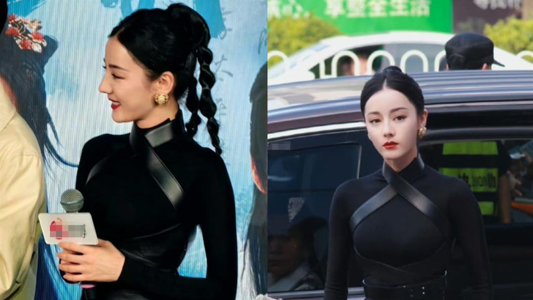 迪丽热巴造型腰臀比惊人，曲线毕露摇曳生姿，网友：黄景瑜好福气