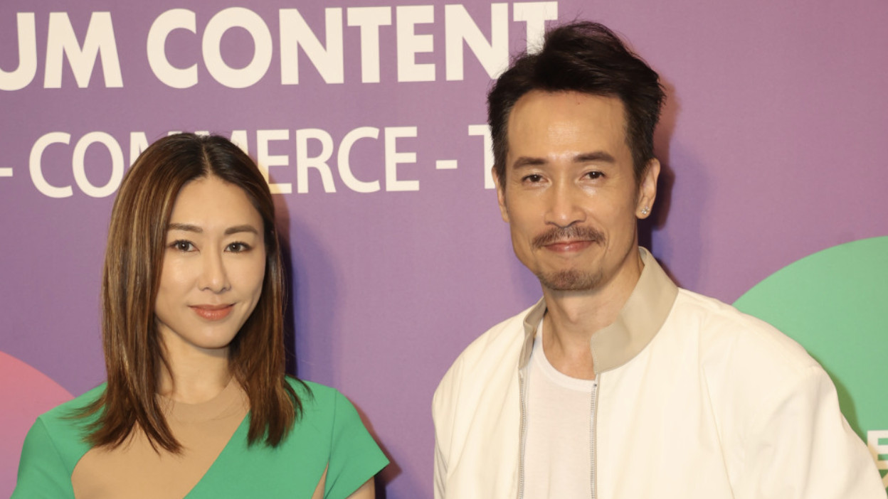 TVB举办巡礼40位艺人出席，陈豪站首排中间，曾志伟儿媳备受力捧