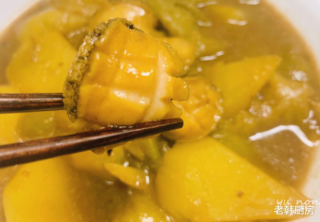 鲍鱼|鲍鱼炖茄子的家常做法,软糯可口,味道鲜美,营养丰富,做法简单