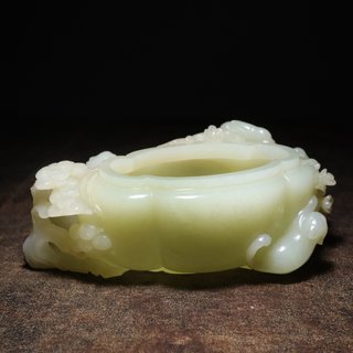 蚊子|清 和田玉喜上眉梢水洗