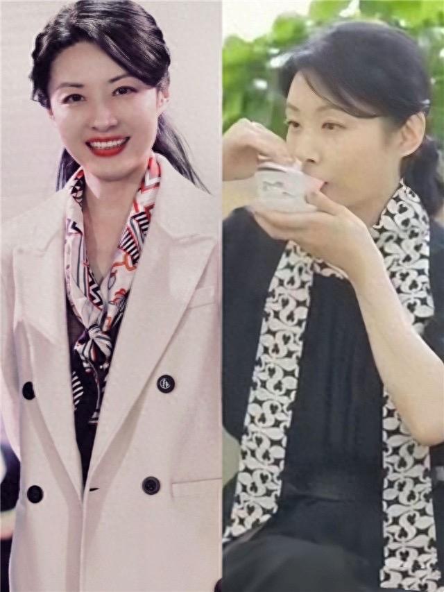 被周涛惊艳了:不披头散发、仪态端庄、打扮得体,美得自然不做作