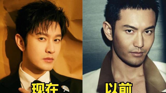 黄晓明|黄晓明现身富婆聚会，穿万元厚底鞋增高，瘦身25斤脸比富婆还小