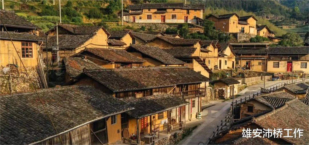 免签|中国古老村落后畲村的壮丽风光