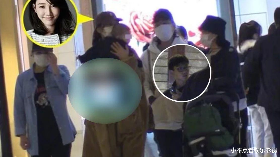 白百何二胎儿子正面照曝光，3岁的他长相像爸爸，母爱满满