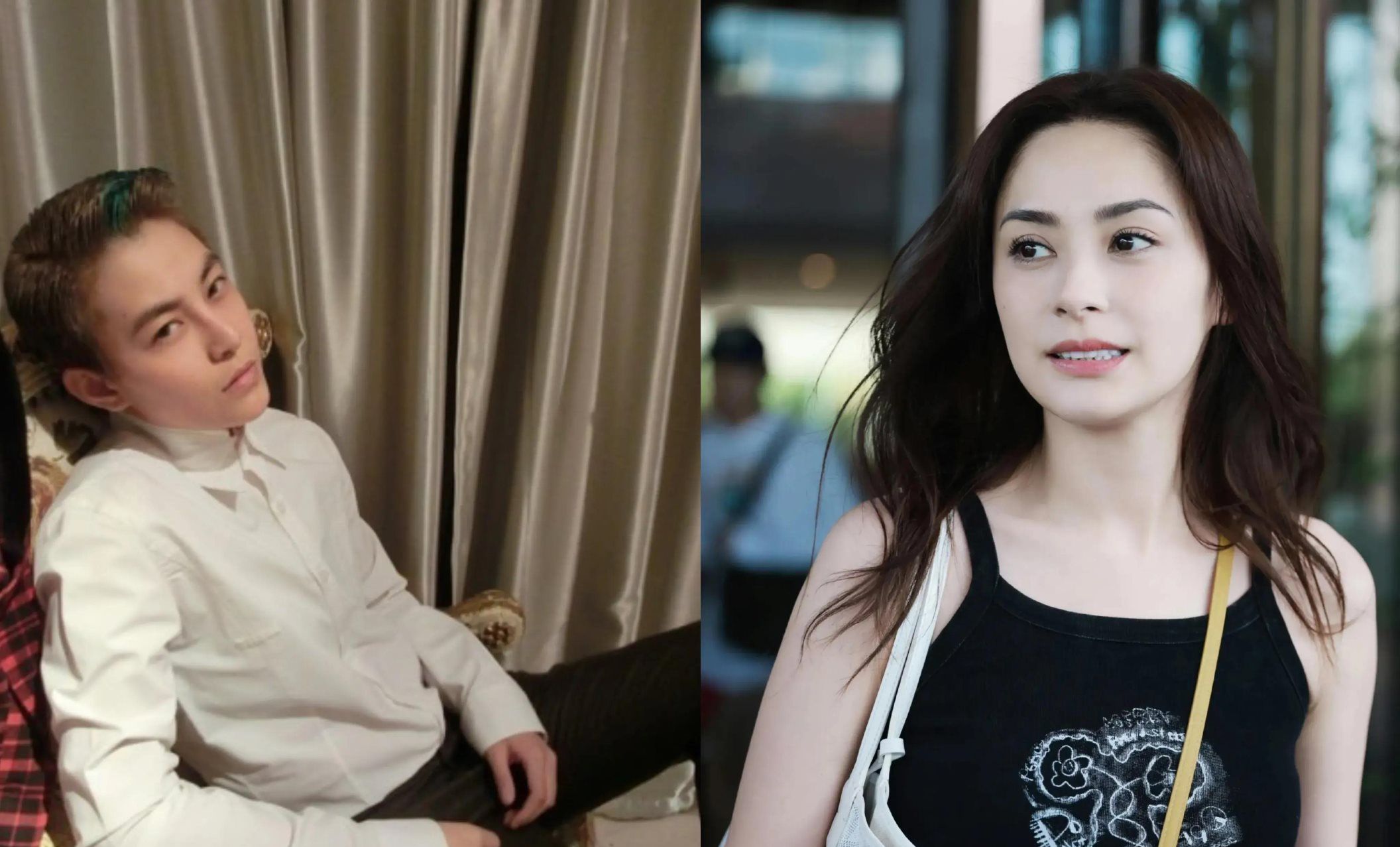 阿娇公开恋情？晒与皇甫圣华贴脸照，对方是女性常以男人形象示人