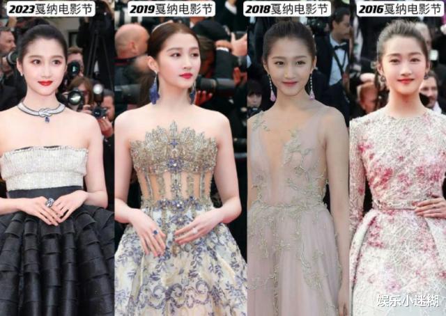 关晓彤|戛纳红毯闹笑话，关晓彤被驱逐，朱一龙无人搭理，范美人很尴尬