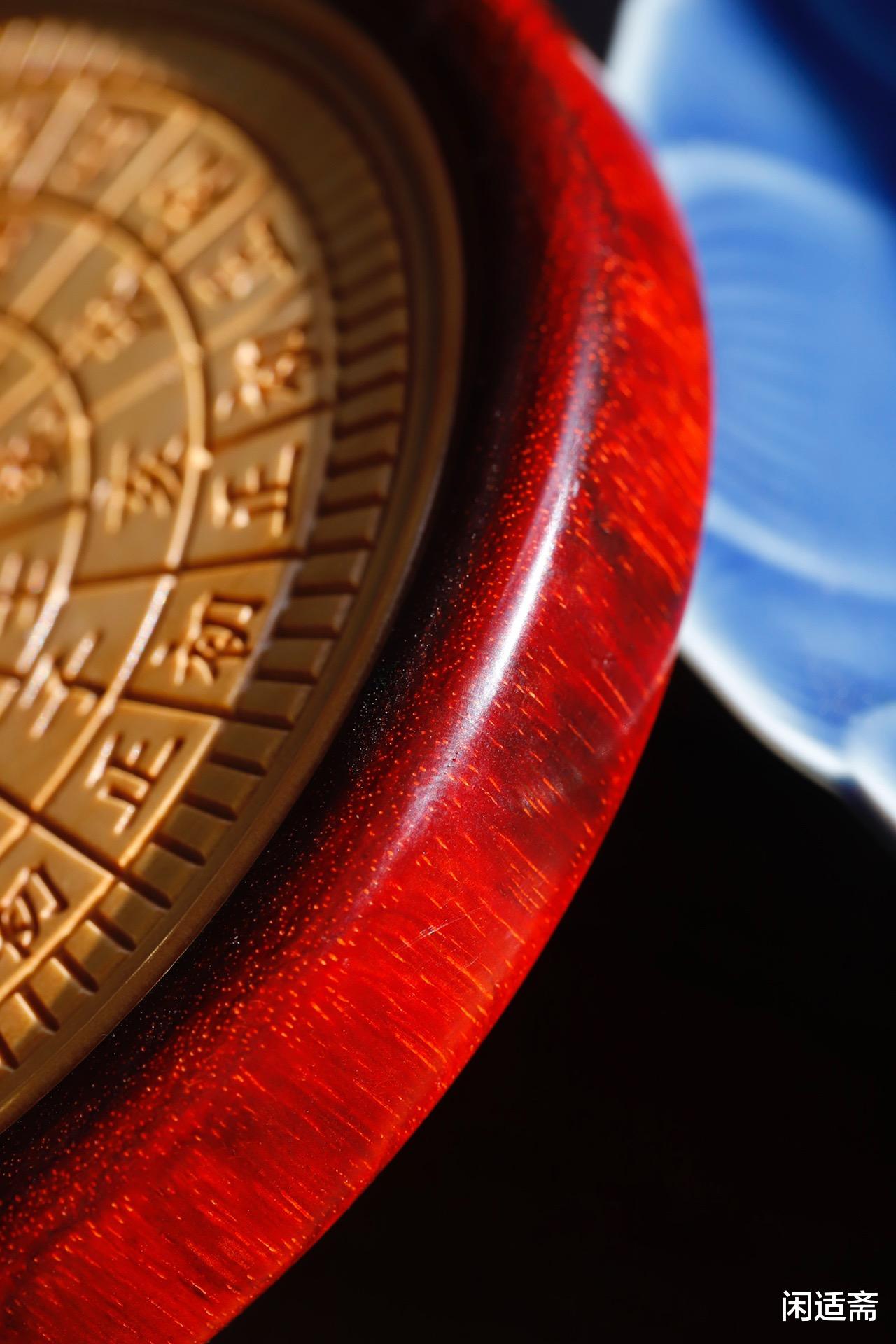 黄杨木|紫檀黄杨木,日晷,文创香插